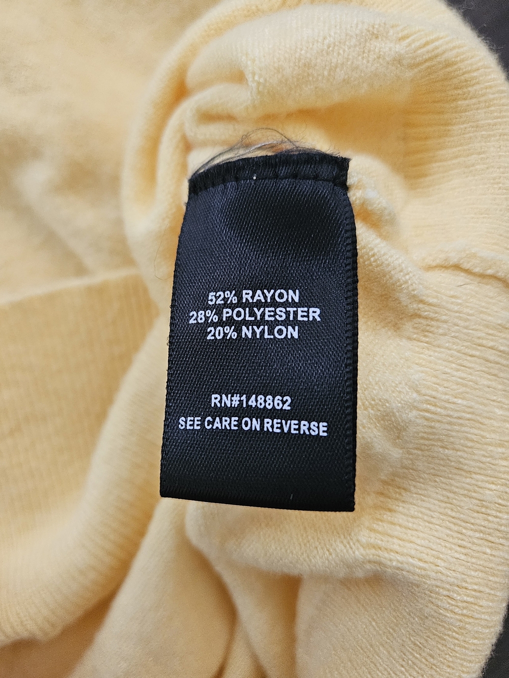 Torrid Pastel Yellow Pullover Sweater Raglan Crewneck Plus Size 5 5X 18518402 - Picture 4 of 7